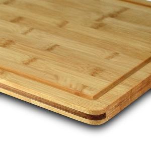 Wholesale Rectangle 45x30x2cm Bamboo Butcher Block With Groove , Kitchen Bamboo Chopping Board from china suppliers