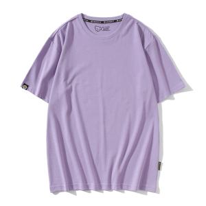 Wholesale Label Sublimation Blank Women Shirt Two Yarn Cotton Oversize Cool Anti Pilling from china suppliers
