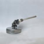 Angle Bimetal Thermometer 100mm Dial SUS 304 Bimetal Temperature Gauge