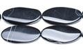 Wholesale Black Striped Agate Twist Ovals from china suppliers
