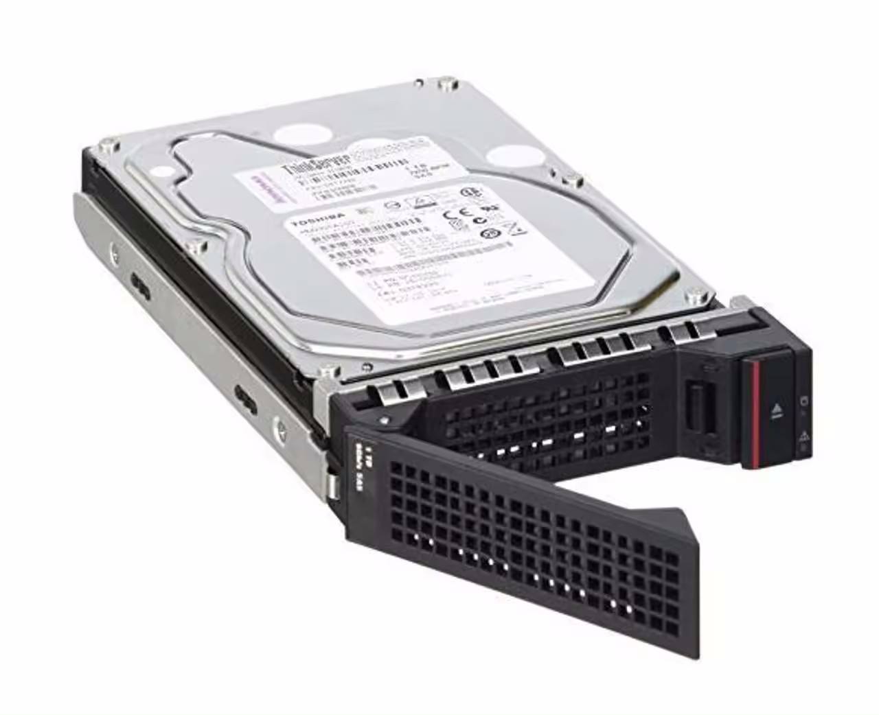 12TB ThinkSystem DE Series SAS 12Gb/s 7.2K RPM 3.5" Hot Swap Hard Drive Customized with External Power Supply 4XB7A14128