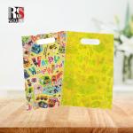Opaque LDPE Die Cut Handle Shopping Bag Plastic Retail Shopping Bag Customized
