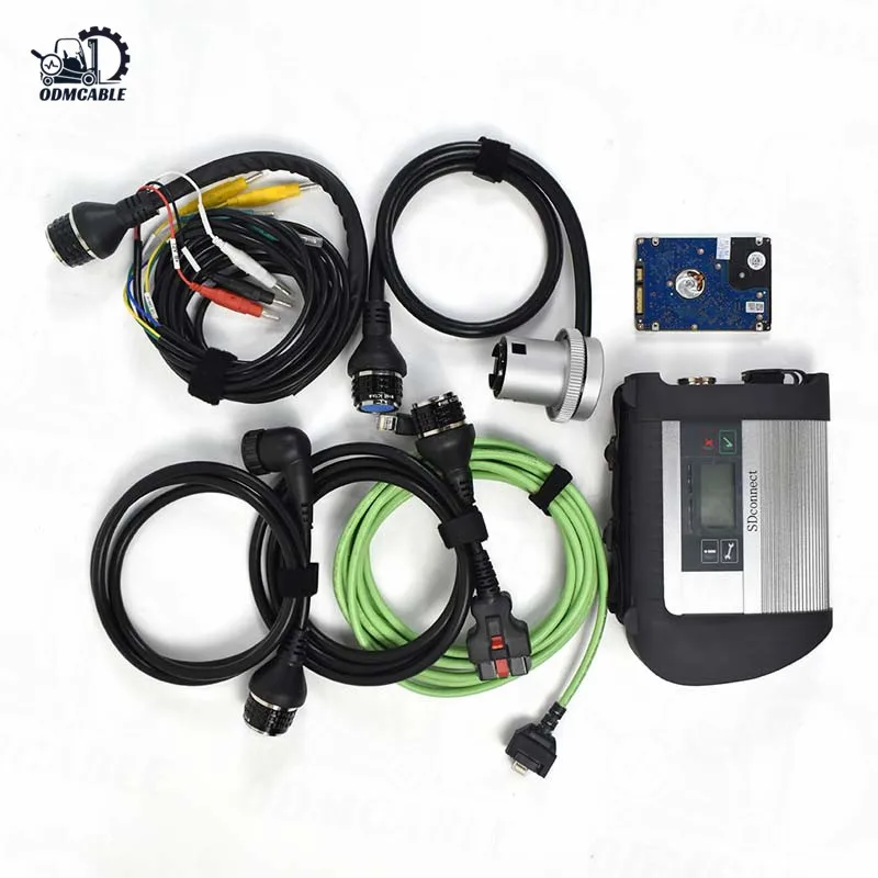 Optional MB star C4 Multiplexer WIFI OBD 2 Cable 16 38PIN/14PIN/OBD Lan Main Cable For SD Connect C4 C5 Auto Diagnostic
