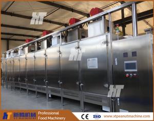 Wholesale Food Grade SUS304 Nuts Roaster Machine Continuous Commercial Peanut Roasting Machine from china suppliers
