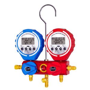 Wholesale Aluminum Digital Manifold Gauge Set , IP66 Air Conditioning Tools from china suppliers