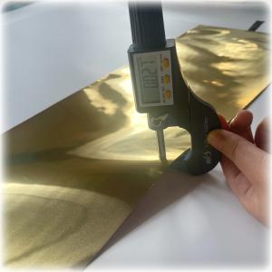 Wholesale 0.05 x 300mm Brass Copper Foil H63 CuZn37 High Strength Foil from china suppliers