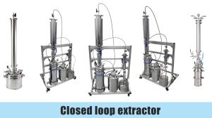Wholesale SS304 2LB Bho Closed Loop Extraction Machine Mirror Polish from china suppliers