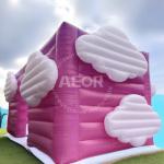 Outdoor Event Inflatable Cube Tent Large Portable Inflatable Nightclub