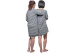 Ladies Comfortable Long Sleeve Stripped Pajamas Nightwear For Woman , Bamboo