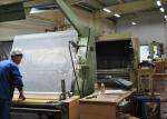 Low Elongation Polyester Silk Bolting Cloth For Screen Printing , White / Yellow