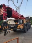 Yellow Sany Fully Hydraulic 100 Ton Mobile Crane Second Hand For All Pavement