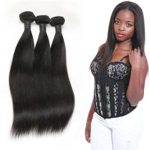 Wholesale Silk Straight Original Brazilian Straight Hair Extensions Customized Length from china suppliers