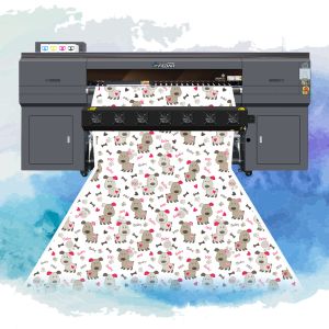Wholesale Large format 1900mm Textile Fabric Printers 15*I3200 Print Head for cloth/hometextile/mat/shower curtain/cushion from china suppliers