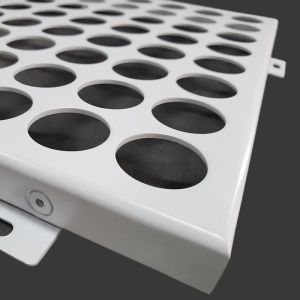 China Perforated Custom Aluminum Sheet Metal With Holes ISO9001 Certified on sale