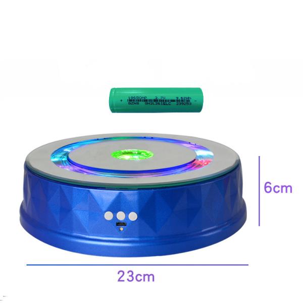 Multifunction Automatic Rotating Stand Bluetooth Speaker Musical Electric Display Stand