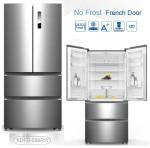 Auto Defrost French Fridge Freezer , French Door Style Refrigerators 4 Star
