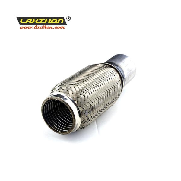 Universal 3 Inch Exhaust Flex Pipe , 201 304 Stainless Steel Flex Pipe
