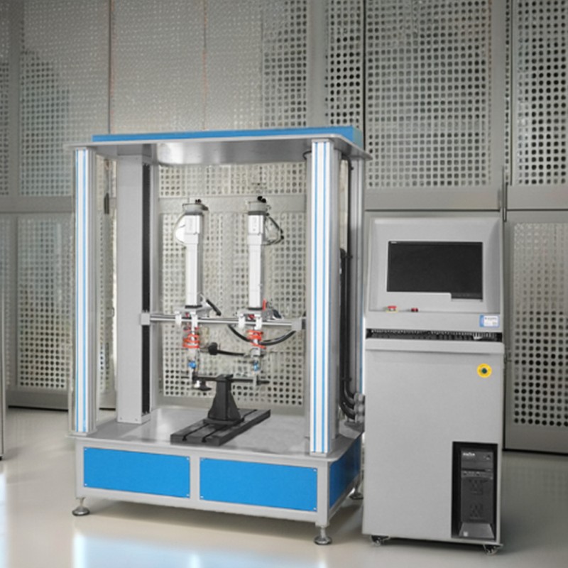 High Precision Bicycle Handlebar Stem Static Load Testing Machine -- PLC Controlled Fatigue Strength Tester