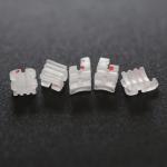 Dental Ceramic Orthodontic Brackets , Poly Crystalline Roth 022 Bracket
