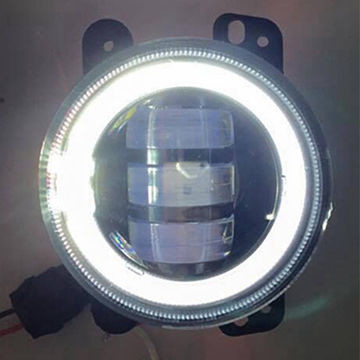 Black aluminum 4 Inch 30W Led Fog Lights DC12-15V For Trucks Harley Motorcycles Stainless Steel Bracket