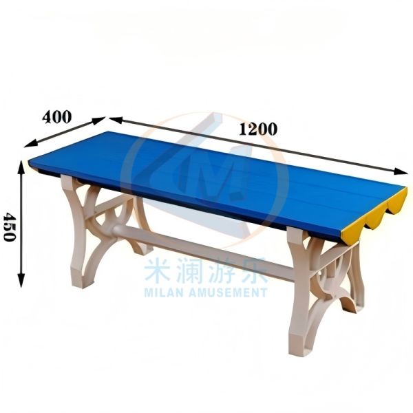 Customized Size Color Changing Bench For Locker Room