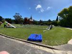 Clear Span Sports Outdoor Marquee Tent With Elevated Roof For Maximum Spectator