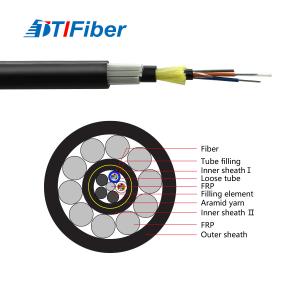 Wholesale GYFTY63+73 Duct Aerial Fiber Optic Cable Outdoor Anti Rodent Third Sheath from china suppliers