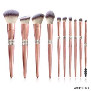 Wholesale Custom Label Fluffy Makeup Brush Set 14pcs With OPP Bag from china suppliers