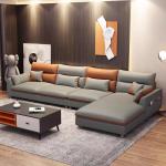 Hotel Living Room Modern Luxury Leather Sofa Sophisticated Craftsman