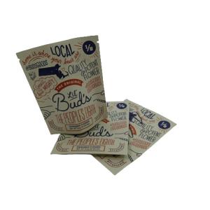 Wholesale Food Grade Biodegradable Mylar weed Bags Self Standing Moisture Proof With Zipper from china suppliers