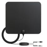 Indoor Amplified TV HDTV Antennas 50 to 70 Miles Range with Detachable Amplifier
