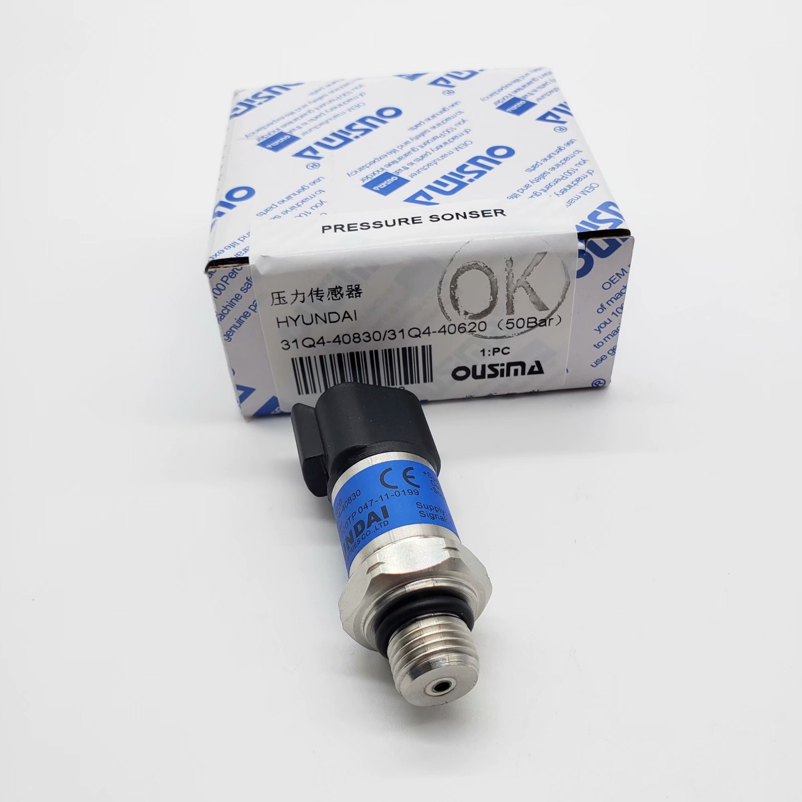 OUSIMA Eletric Excavator 31Q4-40830 31Q4-40620 500 Bar Pressure Sensor