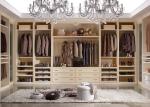 4000mm 5 Door Solid Wood Combined Wardrobe And Drawers Carved Finished
