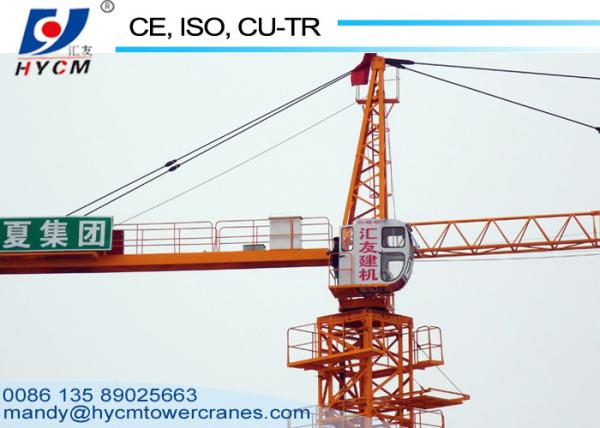 Hot Sale 60m Jib QTZ100(6013) 6tons Schneider Electric Hammerhead Topkit Tower