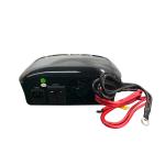 Black Solar Power System Inverter , 12VDC / 24VDC Solar Panel Battery Inverter