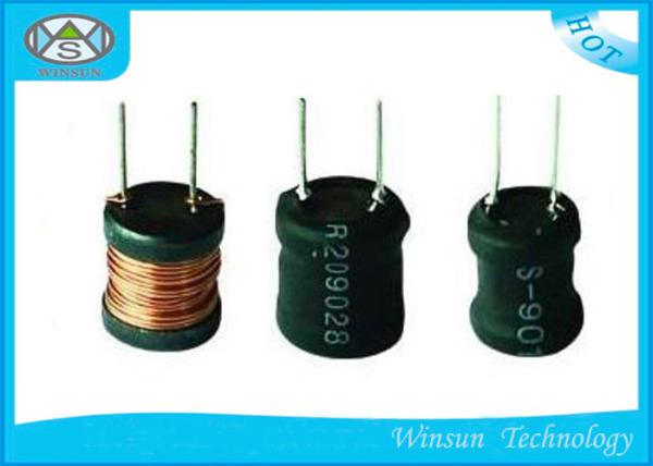 Stable Wire Wound Ferrite Core Inductor , Copper Wire Fixed Inductor For