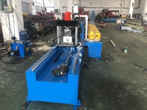 Wholesale 550MPa Galvanized Steel Strut Channel Roll Forming Machine With 3T Hydraulic Decoiler from china suppliers