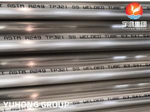 Wholesale ASTM A249 TP321 Stainless Steel Welded Tube Bright Annealed Boiler , Heat Exchanger and Superheater Application from china suppliers