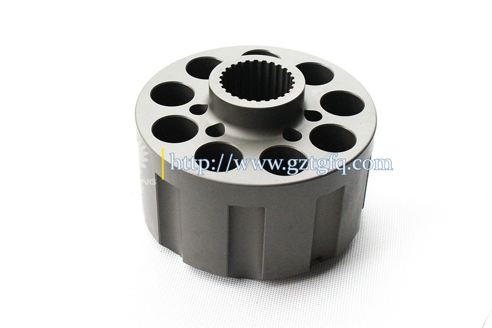 Excavator Hydraulic Motor Parts HPV75 Cylinder Block For ZX200 Hydraulic Repair Kit