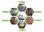 Poly Wood Honeycomb Panel PVC Door Glue Spreader Machine