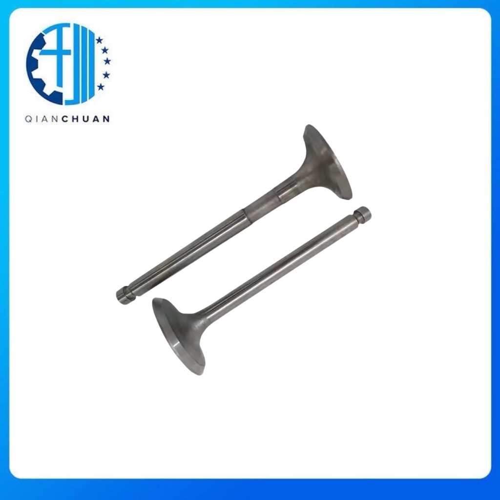 Exhaust Valve 72109568 87377946 For Isuzu 4HK1 Engine CX210B Excavator Spare Parts