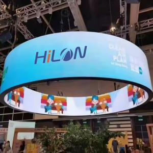 Wholesale Indoor 360 Degree Cylinder LED Display Outdoor Column Curve Screen Advertising Billboard from china suppliers