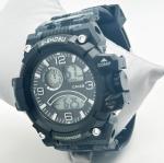 Multi Functional Digital Sport Watch With Rubber Band 100 Meters Water