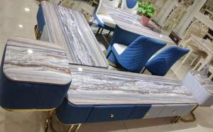 Wholesale Good Hand Feeling Faux Marble Coffee Table Wearproof Natural Pattern from china suppliers