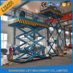 2T 7m Portable Stationary Hydraulic Scissor Lift Table High Strength Manganese