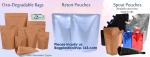 Recycled Eco Friendly Corn Starch k Stand Up Food Packaging 100% Compostable