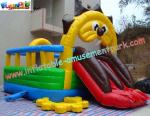 Cool Commercial Inflatable Amusement Park Play Centers 6L x 6W x 4H Meter for