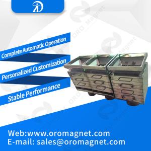 Wholesale 8 layers Automatic Drawer Silver Magnetic , Rod Dried - powder Separator from china suppliers