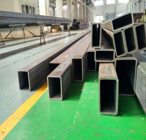 Wholesale 5mm Diameter Carbon Steel Square Pipe , Structural Rectangular Tubing JIS G3466 from china suppliers