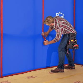 Decorative Corrugated Plastic Floor Protection Sheets